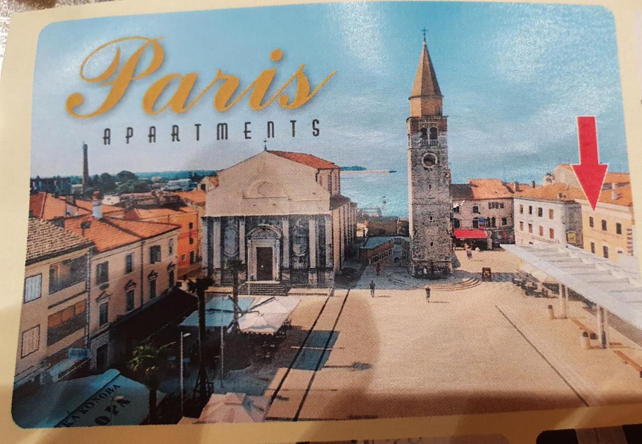 Apartments Paris Umag Dış mekan fotoğraf